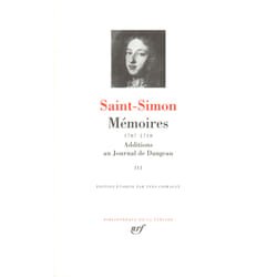 Mémoires, additions au journal de Dangeau Tome 3