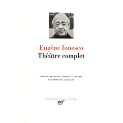 Éditions Gallimard IONESCO. THEATRE COMPLETE livre Couverture rigide