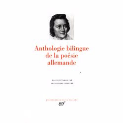 ISBN Anthologie bilingue de la poésie allemande, Français, 1952 pages