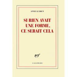 Si rien avait une forme, ce serait cela