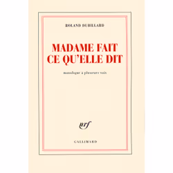 ISBN Madame fait ce qu'elle dit, Français, 64 pages