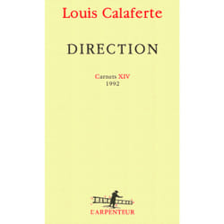 Direction - carnets XIV 1992