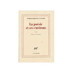 La poésie et ses environs