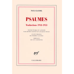 Psaumes - traductions 1918-1953