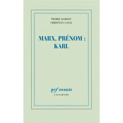 Marx, prénom : karl