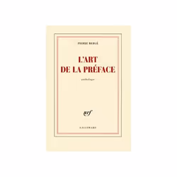 ISBN L'art de la préface, Français, 304 pages