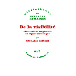 De la visibilité - excellence et singularité en régime médiatique