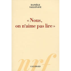 Nous, on n'aime pas lire