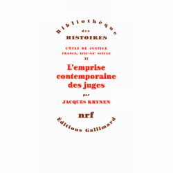 ISBN L'emprise contemporaine des juges, Français, 448 pages