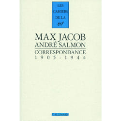 André salmon, max jacob - correspondance - 1905-1944