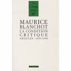 ISBN Critiques Litteraires (1945-1998), Littérature, Français, Livre broché