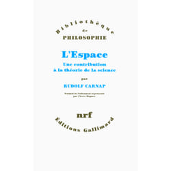 L'espace - une contribution à la théorie de la science