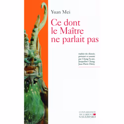ISBN Ce dont le Maître ne parlait pas, Français, 384 pages