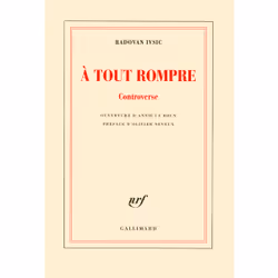 ISBN À tout rompre, Français, 176 pages