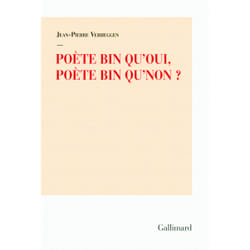 ISBN Poète bin qu'oui, poète bin qu'non ?