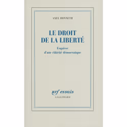 ISBN Le droit de la liberté, Français, 608 pages