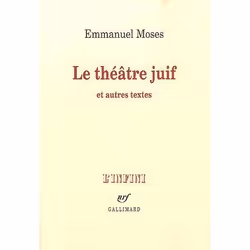 ISBN Le Theatre Juif Et Autres Textes, Romance, Français, Livre broché