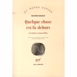 ISBN Quelque Chose Est La Dehors, Littérature, Français