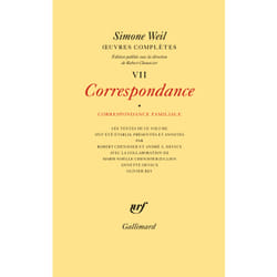 Oeuvres complètes t.7 - correspondance t.1