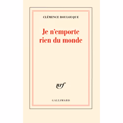ISBN Je n'emporte rien du monde, Français, 96 pages