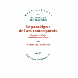 ISBN Le paradigme de l'art contemporain, Français, 384 pages