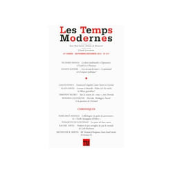 Revue les temps modernes