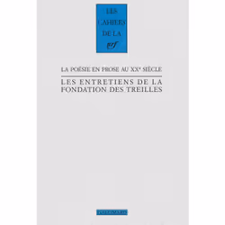 ISBN La poésie en prose au XXᵉ siècle, Français, 512 pages