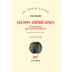 Leçons américaines - six propositions pour le prochain millénaire