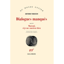 Dialogues manqués - marconi, si je me souviens bien