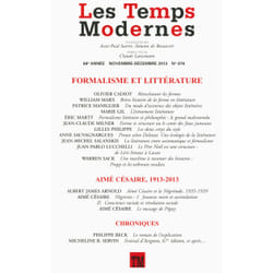 Revue les temps modernes