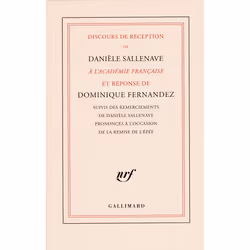 ISBN Discours de réception de Danièle Sallenave à l'Académie française et réponse de Dominique Fernandez, Français, 96 pages