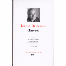 Éditions Gallimard OEUVRES REUNIT : AU REVOIR ET MERCI / LA GLOIRE DE L EMPIRE / AU PLAISIR DE DIEU / HISTOIRE DU JUIF ERRANT ...