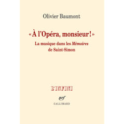 À l'opéra, monsieur!