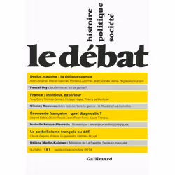 ISBN Le Débat, Français, 192 pages
