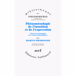 ISBN Phénoménologie de l’intuition et de l’expression, Français, 256 pages