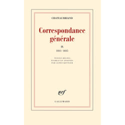 Correspondance générale t.9