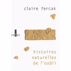 ISBN Histoires naturelles de l'oubli, Français, 192 pages