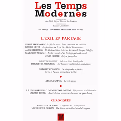 ISBN Les Temps Modernes, Français, 256 pages