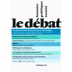 ISBN Le Débat, Français, 192 pages