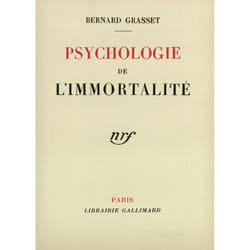 ISBN Psychologie de l'immortalité