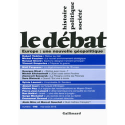 Revue Le Débat n.190 : Europe : une nouvelle géopolitique