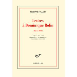 Lettres à Dominique Rolin (1958-1980)