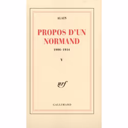 ISBN Propos d'un Normand, Français, 324 pages
