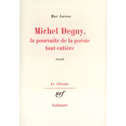 ISBN Michel Deguy, la poursuite de la poésie tout entière, Français, 192 pages
