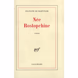 ISBN Née Rostopchine, Français, 192 pages