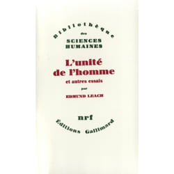 L'unite de l'homme et autres essais