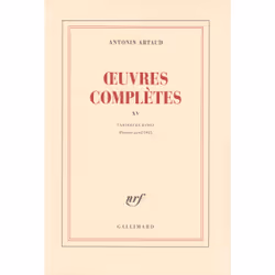 ISBN Œuvres complètes, Français, 416 pages