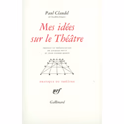 ISBN Mes idées sur le Théâtre, Français, 240 pages