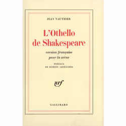 ISBN L'Othello de Shakespeare, Français, 160 pages