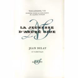 ISBN La jeunesse d'André Gide, Français, 682 pages